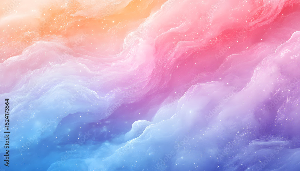 Fototapeta premium decorative blend of pastel colors background