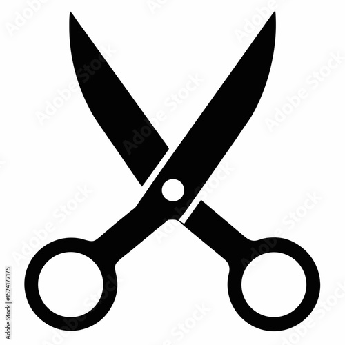 Black Scissors Icon