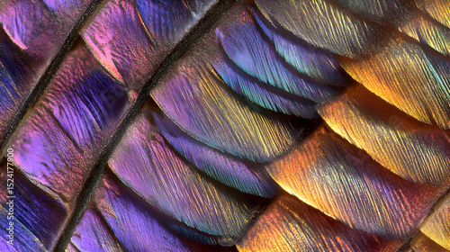 Vibrant Peacock Feathers