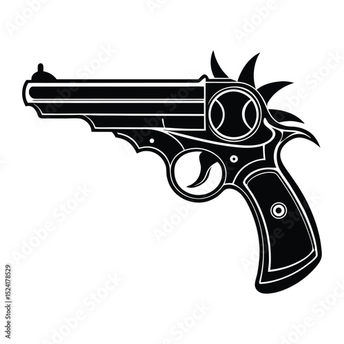 gun and bullets