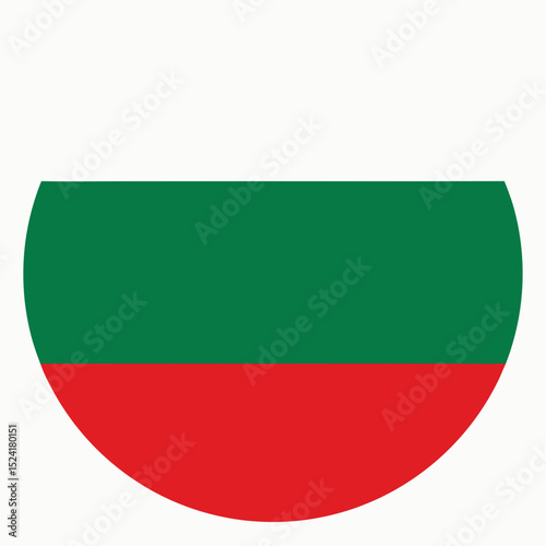 Half Circle Flag of Tatarstan