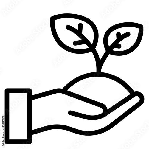 Environtment icon in vector illustration