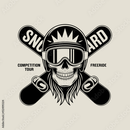 Grim Skull with Hood
