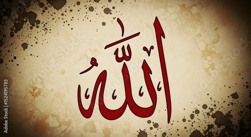 Vintage Islamic Calligraphy of 