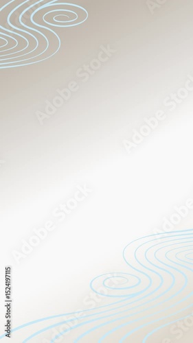 縦型の春夏秋冬。和風の四季の移り変わりの動画。