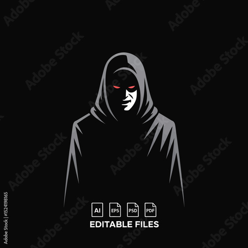 Dark Hooded Figure
