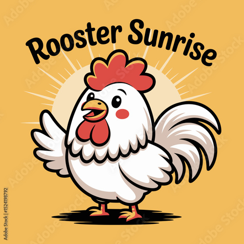 Rooster Sunrise Logo