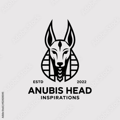 Anubis Head Logo
