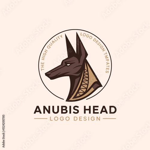 Anubis Head Logo