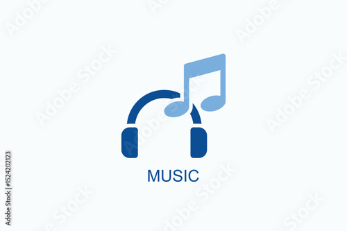 Music Icon Or Logo Isolated Vector Illustration