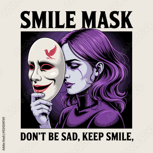 Smile Mask Logo Design
