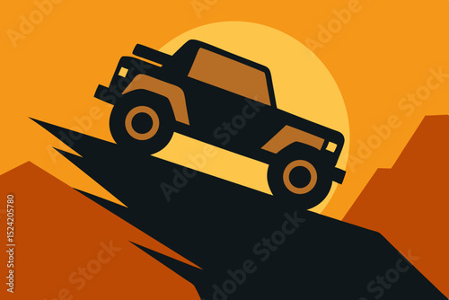 vector illustration of a truck