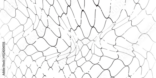 Curved net pattern. Seamless design for sportswear or equipment like soccer goals, volleyball nets, basketball hoops, hockey nets, and athletic gear. eps 10 vector dynamic illustrator