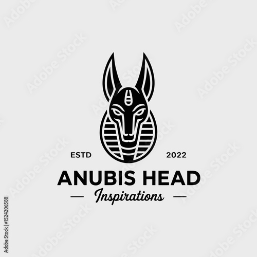 Anubis Head Logo