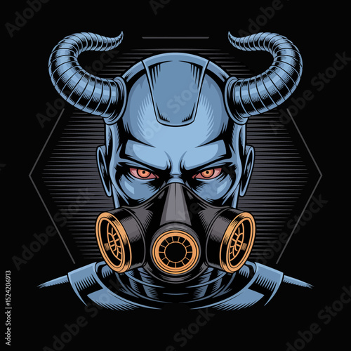 Blue Demon Mask