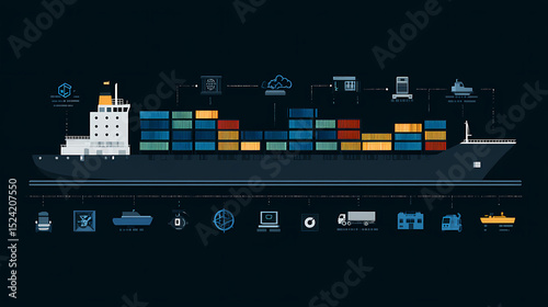 Maritime Logistics Revolution: Big Data Visualization for Supply Chain Transformation, Shipping Industry Innovation, Predictive Analytics in Cargo Management
