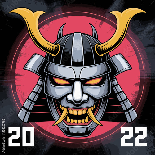 Samurai Helmet with 2022 Design
