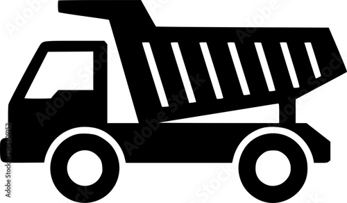 Dump truck silhouette,Dump truck black vector,truck silhouette
