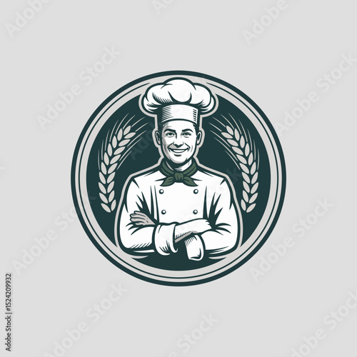 Vintage Chef Logo Design