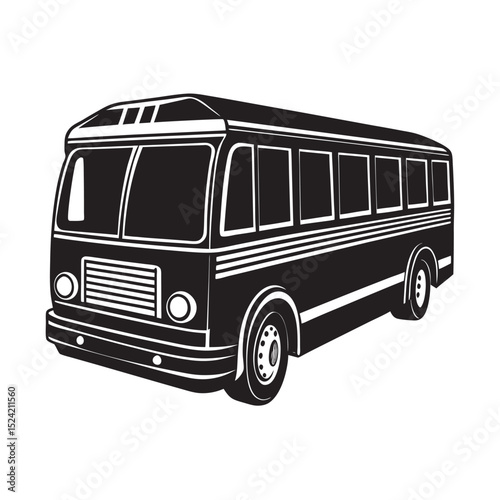 vector-of-silhouette-of-bus-on-the-white-backgroun.eps