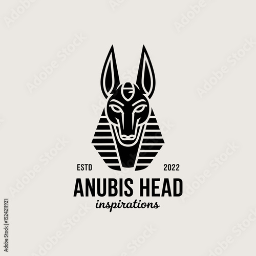 Anubis Head Logo
