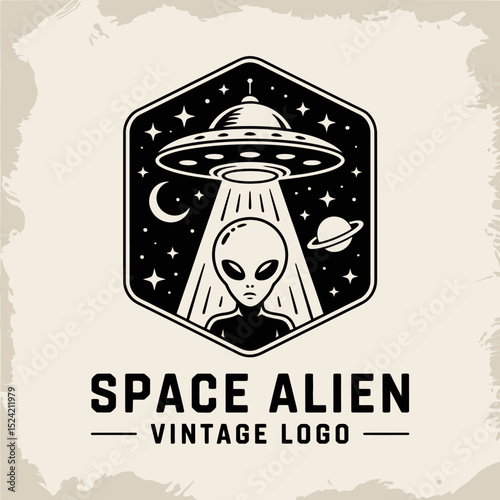 Space Alien Logo