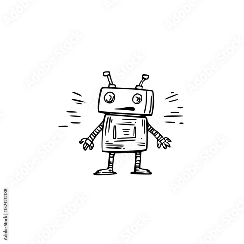 Expressive robot icon