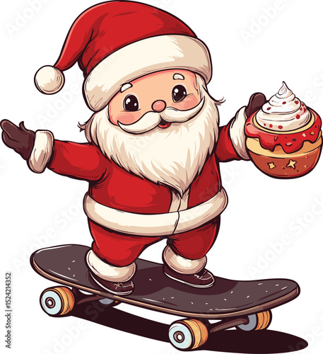 santa claus cartoon