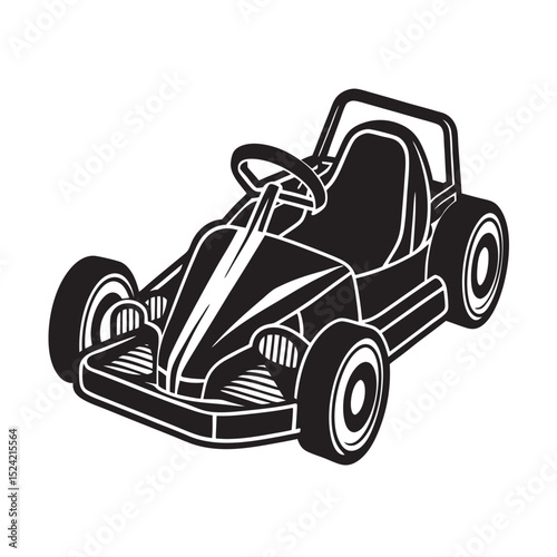 vector-of-silhouette-of-go-kart-on-the-white-backg (1).eps