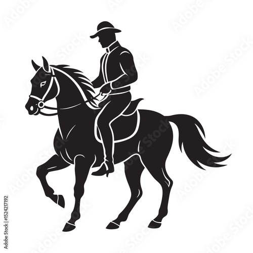 vector-of-silhouette-of-horse-rider-on-the-white-b (1).eps