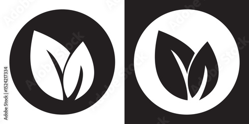 Eco friendly icons. Natural food labels. vector illustration. EPS 10/AI