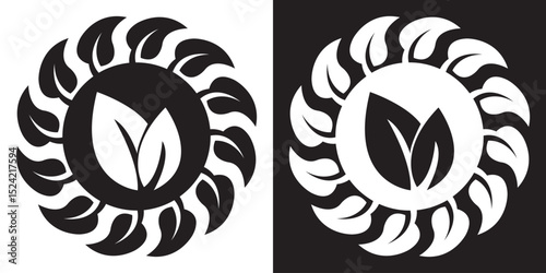 Eco friendly icons. Natural food labels. vector illustration. EPS 10/AI