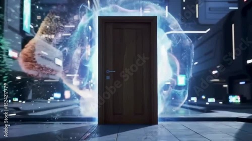 door to the future