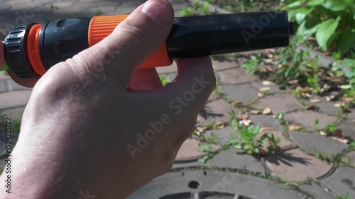 A Handheld Gardening Tool designed for effective Lawn Care and Weed removal in your garden