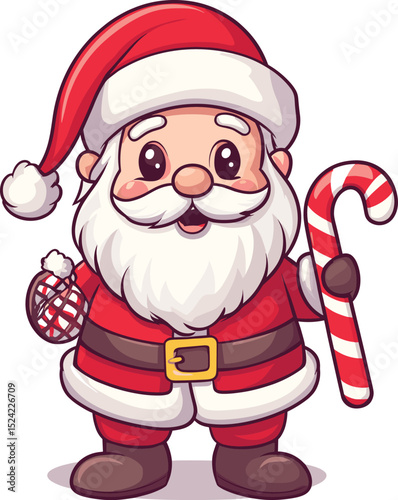 santa claus cartoon