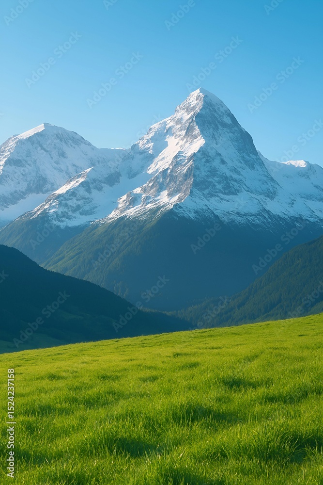 Fototapeta premium mountain landscape with mountains