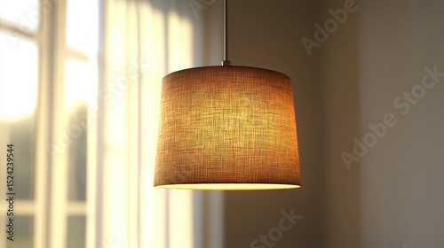 Wallpaper Mural Rustic pendant lamp with warm tones Torontodigital.ca