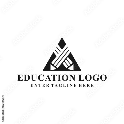 education design logo,icon,symbol,generic book logo,illustration,university,school,success,tech,study,student,linear,template,outline,company,marketing,brand,internet
