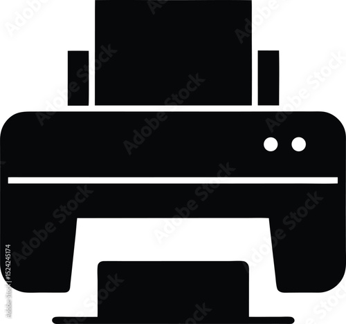 printer icon vector illustration