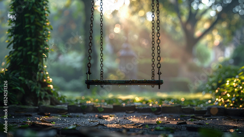 Solitude in Motion: The Lonely Swing