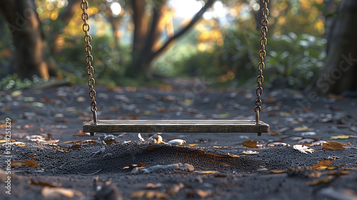 Solitude in Motion: The Lonely Swing