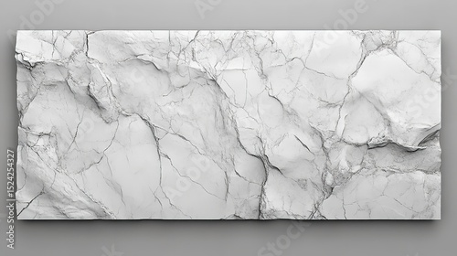 Cracked white marble surface texture