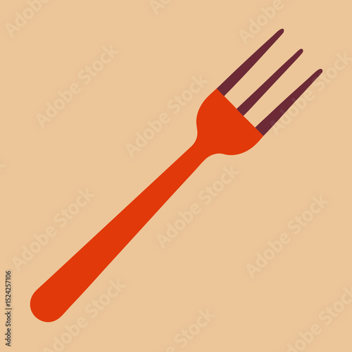 Create a Fork vector illustration