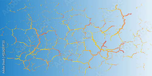 abstract blue, orange and light-green colors background for design.
