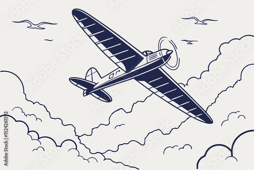 Airplane Silhouette Set – Vector Aircraft Icons and Flight Shapes Collection

