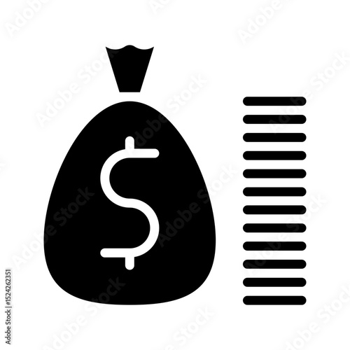 Rich glyph icon. Perfect for trading apps or wealth UI.
