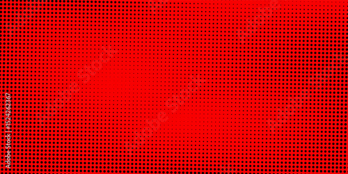 Dark red retro comic pop art background with dots, cartoon halftone background vector illustration eps10