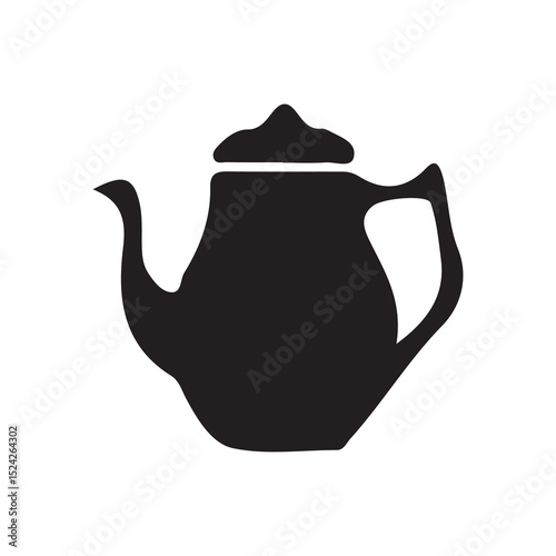 teapot isolated on white background