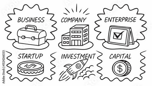 Business Startup, Investment, and Capital Growth A Visual Guide to Enterprise Success