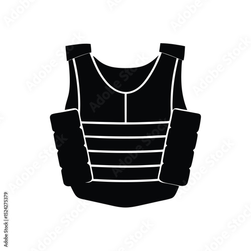 Heavy Duty Body Armor Vest for Security and Law Enforcement